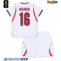 Maglie da calcio Inghilterra Kobbie Mainoo #16 Prima Maglia Bambino Mondiali 2026  Manica Corta + Pantaloni corti)